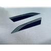 For HONDA VEZEL HR-V   Car Accessories ABS Chrome Leaf Board Decoration On Shark Gills