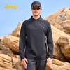 Men's Casual Long Sleeve Polo T-Shirt