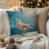 Nature Bird Pillowcase Decorative Cushion Cover 40x40cm Aesthetic Wildlife Art Throw Pillow Home Decor