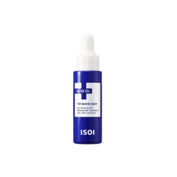ISOI Acni Doctor 1st Speedy Spot Blue Fire Extinguisher Emergency Acne Treatment 14ml