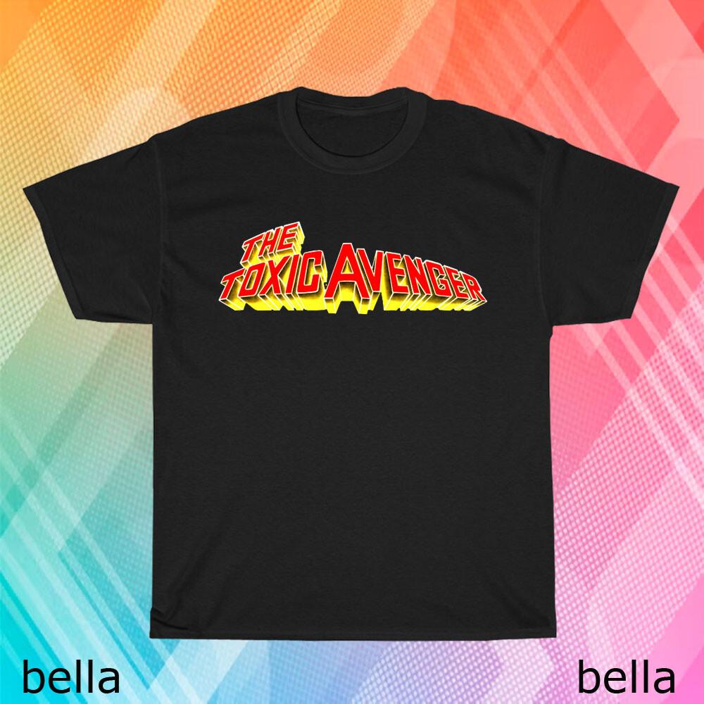 New The Toxic Avenger Movie Logo T-Shirt L