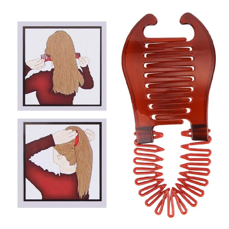 Practical Hair Comb Double Side Ponytail Holder Photography Hair Ornament