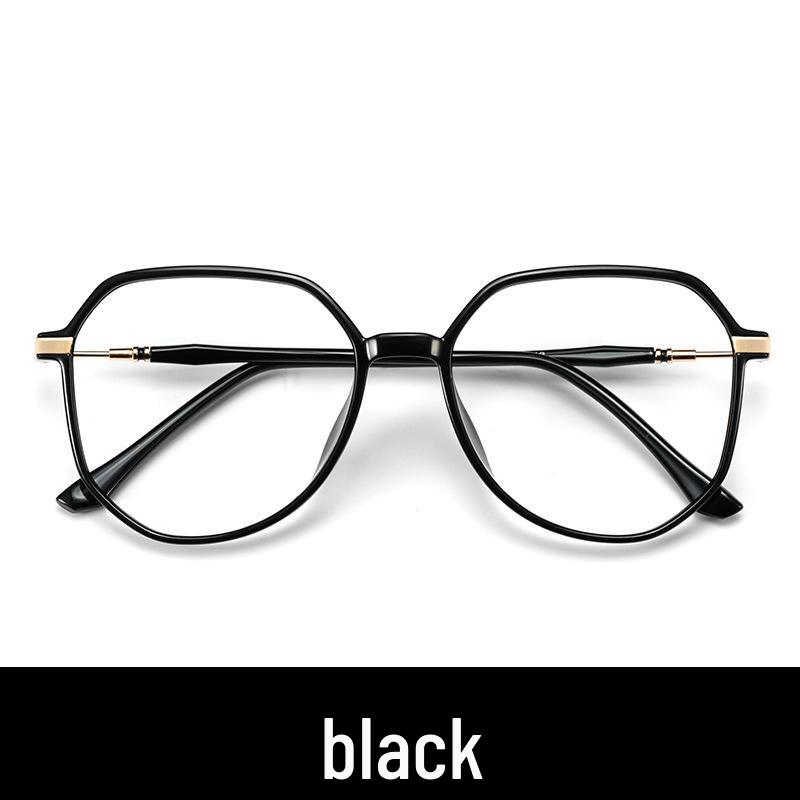 Gradient Blue Glasses: Myopic Women's Prescription, Anti-Blue Light, Face Slimming, Stylish Frames, Expert Fitting.