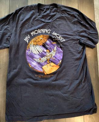 My Morning Jacket Rocks Amphitheatre 2016 Manchon Complet S à 5XL CG1237 T-shirt Unisexe