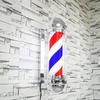 LED Barber Sign Rotating Illuminating Pole Bright Light for Hair Salon