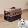 Airline Approved Wire Door Travel Dog Crate Small Animal Carrier Cats Pet for Quick