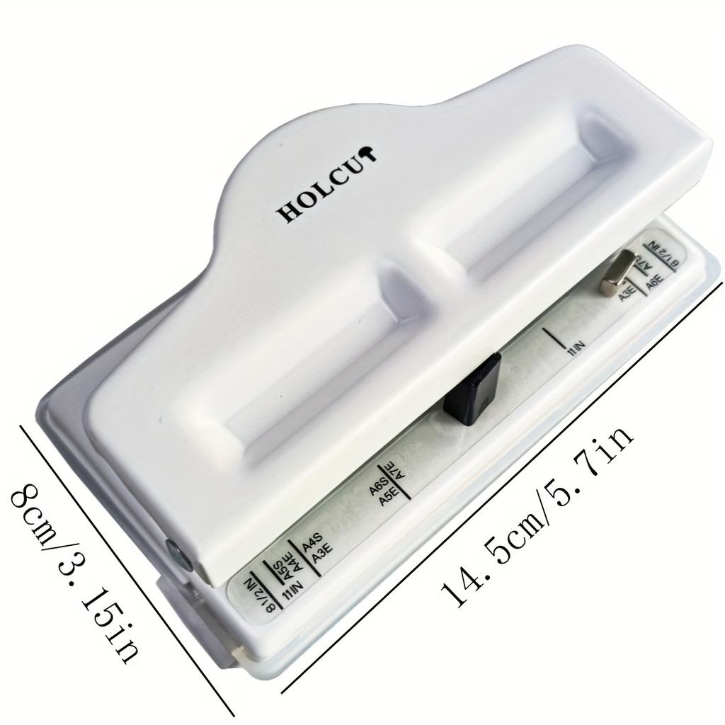 1Pc Mushroom Hole Paper Puncher for A4/A5/A6/A7 T-Type Discbound Notebook Binding Tool for Planners Scrapbooking