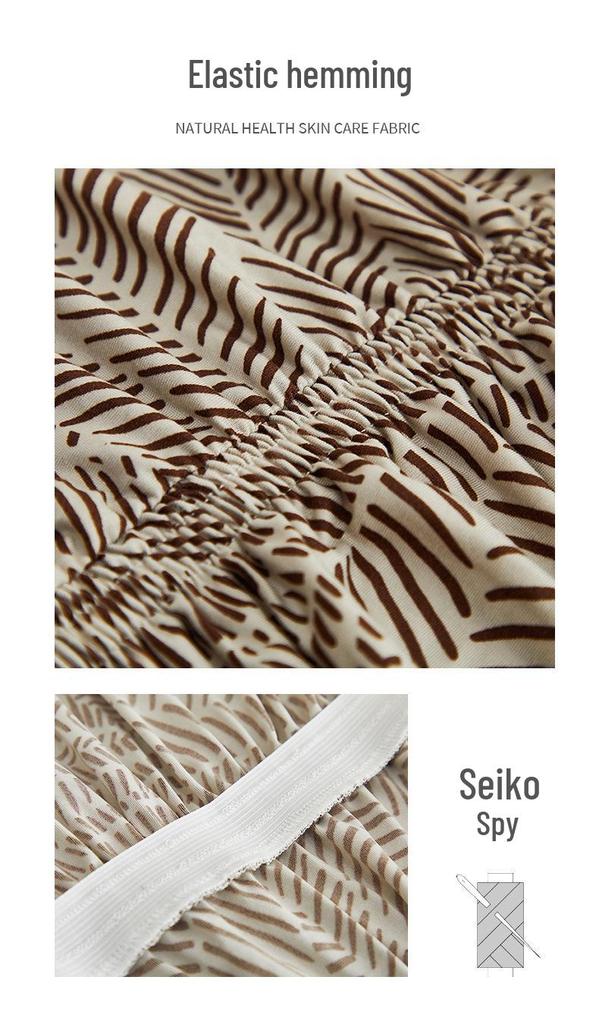 Four Seasons Non-Slip Stain-Proof Printed Sofa Cover for Living Room