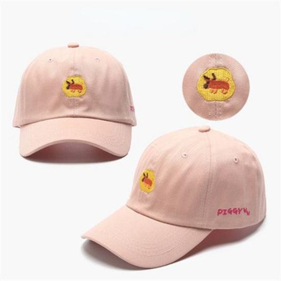 

Мужская и женская универсальная бейсбольная кепка Hundred Take The Duck Tongue Hat с милым мультяшным рисунком бейсболка Pack of 1 розовый