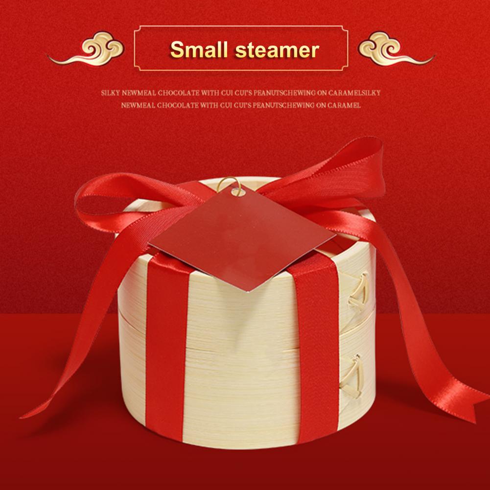 Great Steamer Reusable Bamboo Steamer Decorative Chinese Style Asian Kitchen Bamboo Steamer Basket