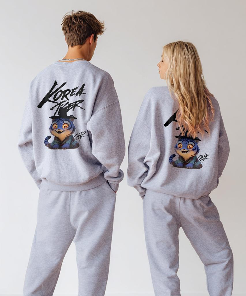 OHP Ohpxharmonia Bjoseon Tiger Oversized Heavy Sweatshirt (Type B)