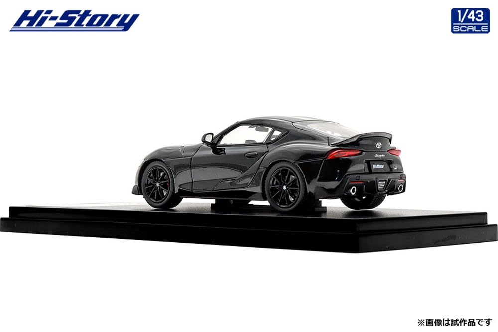 INTERALLIED Hi Story Scale Toyota GR SUPRA RZ Black Metallic Finished Model HS575BK 1/43 (2025)