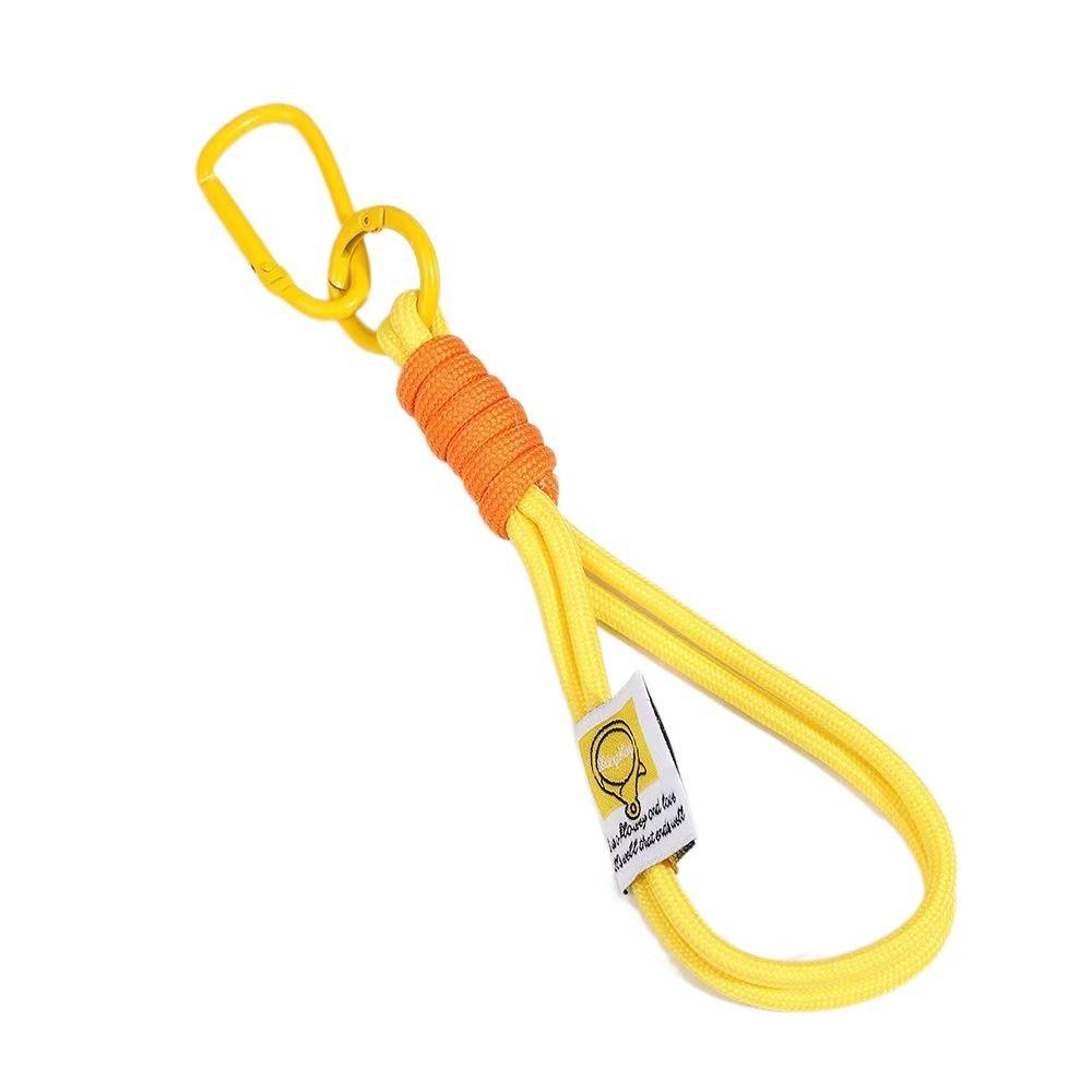 Universal Keychain Colored Bag Pendant Fashion Keycord Hanging Mobile Phone жёлтый