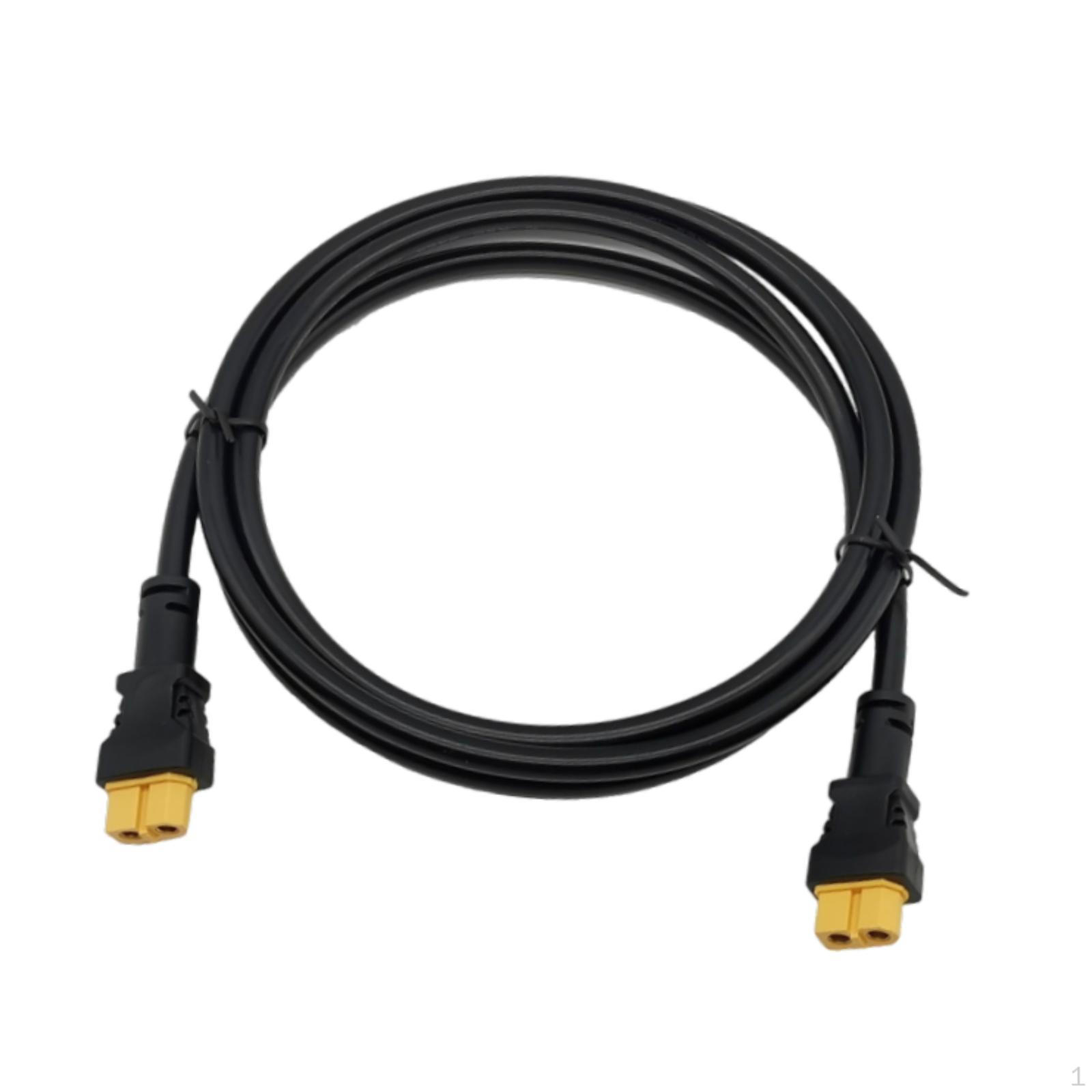 

1.5M XT60 Solar Cable Connector Versatility Sturdy Charging Line