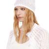 The GREATEST Pearl String Beanie White