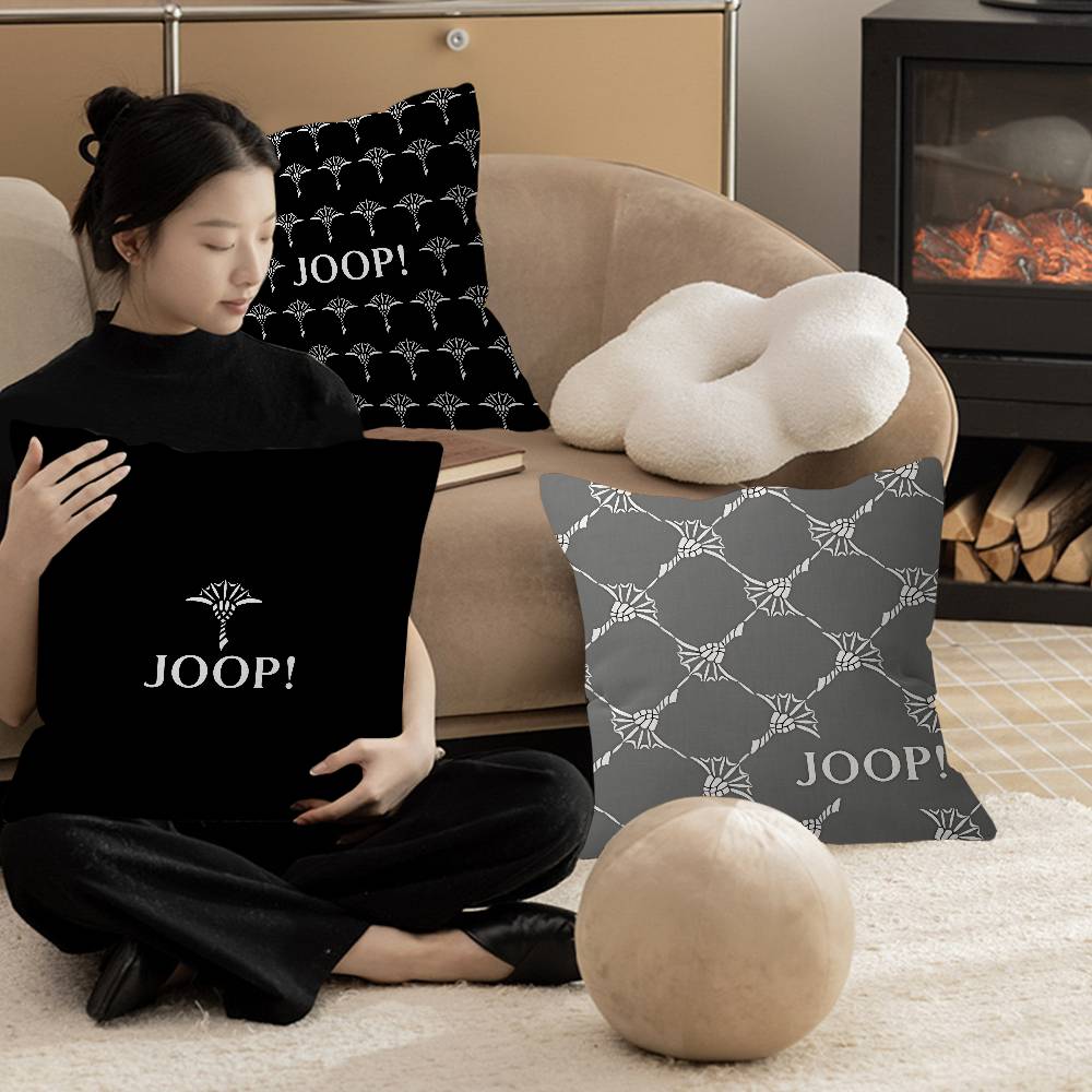 Lustiger bedruckter J-Joop Kissenbezug Polyester Sofakissen Dekorative Wurfkissen Heimdekoration Kissenbezug