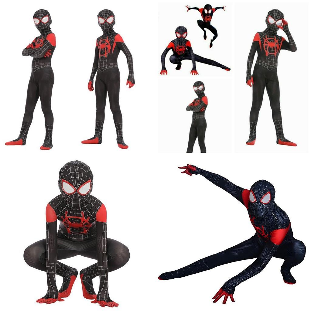Costum Cosplay de Înaltă Calitate Spider-man Into The Spider-verse Cu Cusături Perfecte