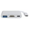 USB 3.1 Hub 3‑in‑1 Multifunctional Hub to 4K USB 3.0 Adapter HDMI Cable for OS X