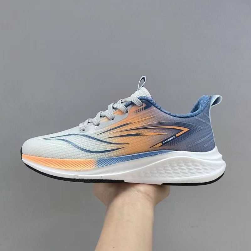 

2024 новые мужские кроссовки студенческие дышащие удобные легкие кроссовки для бега спортивные повседневные туфли 39