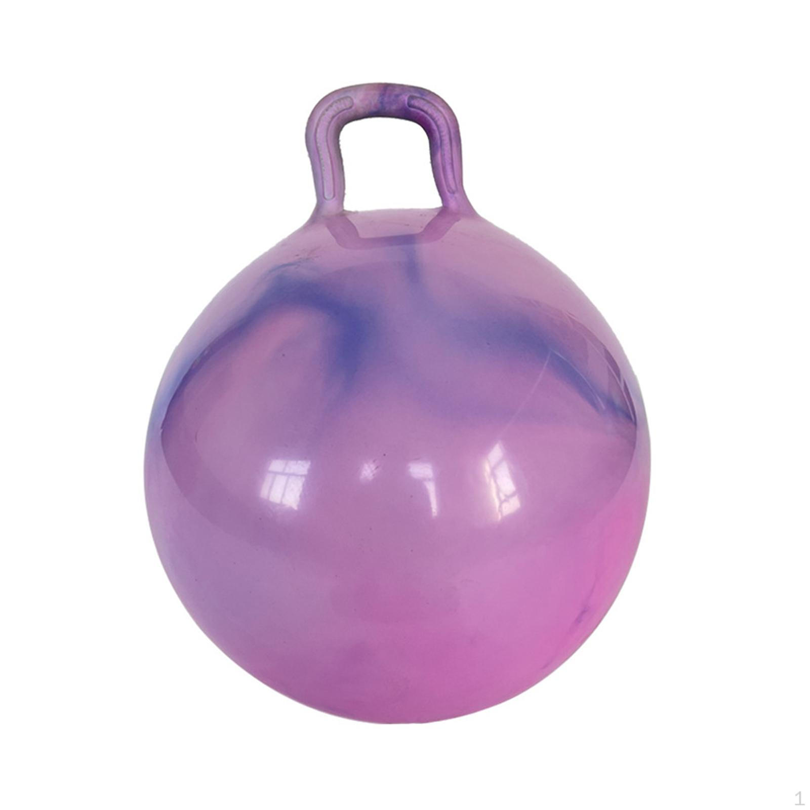 

, Children s Toy with Handle, Gymnastic Ball 55 Cm Diameter, Garden Game for Boys And Girls, світло-фіолетового кольору