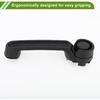No.55395410AH Tailgate Handle Replacement for Jeep Wrangler 2007-2017 Black Rear ABS 1 Pc