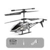 Metal Alloy Rc Helicopters 3.5 Channels Usb Charging Remote Control Plane Rechargeable Silver Red Pink Flying Helicopter Toy