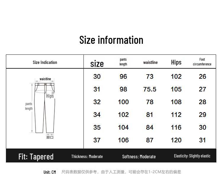 PEACEBIRD Men's Tapered Casual Workwear Outdoor Pants