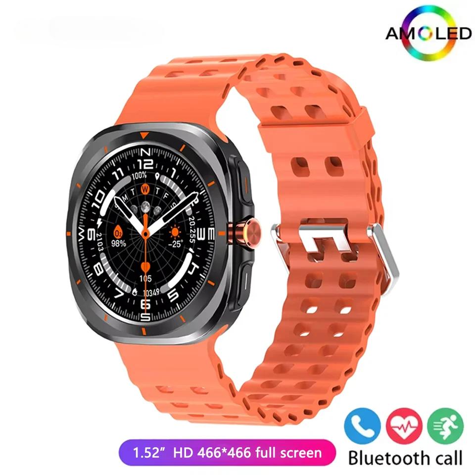 Watch 7 Ultra Bluetooth Call Voice Assistant Heart Rate Monitor 1.52 inch AMOLED Screen Man Woman Smart Watch Gift