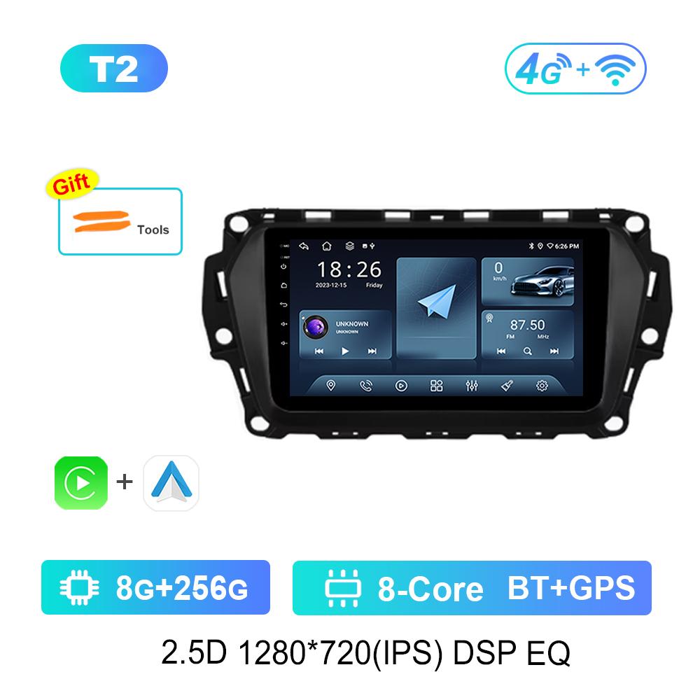 For Great Wall Haval H2 2014 - 2018 Carplay Android OS Car Video Multimedia Player GPS Navi WiFi QLED IPS Screen 4G Head Unit