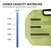 Outdoor Portable Water Storage Bag 8L With Faucet Valve Travel Camping Food Grade Large Capacity Foldable Plastic Water Bag