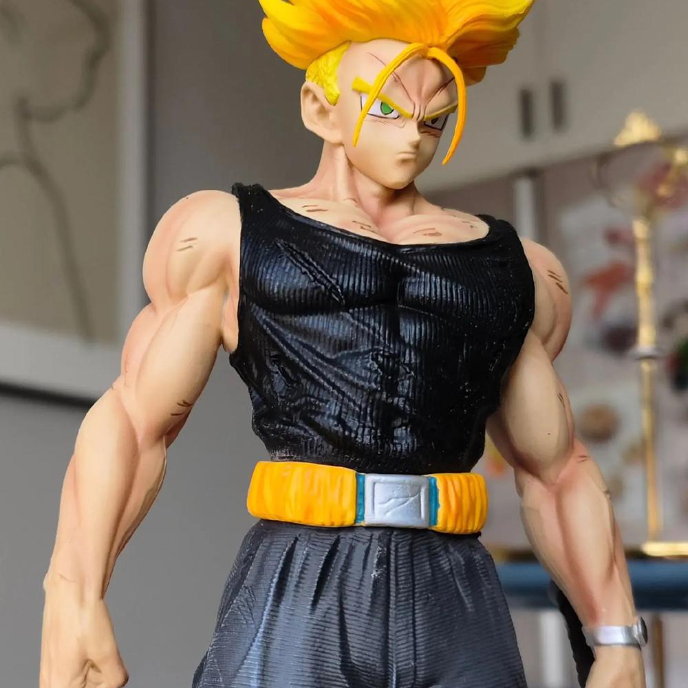 Anime Dragon Ball Monkey King Gojita Begit Saiyan large figure peripheral model ornaments gift Round Sensory Durable Elastic Compression Bouncy