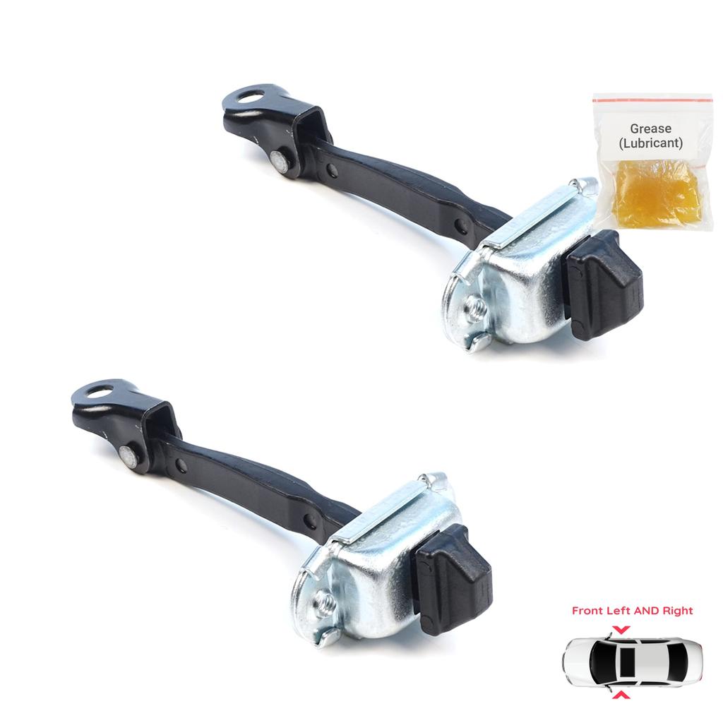 EDP1683-1 2 Pieces Front Door Hinge Brake Stop Check Assy Limiter Strap for Mitsubishi Outlander MK3 GG GF ASX MK1 GA Delica D:5 RVR MK3 GA 5702A239