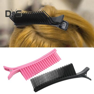 1/2/3/4 Stück Haarschnitt-Griffklammern Professionelle Haarstylisten-Klammer Haarscheitelkamm-Klammern für das Haareschneiden und Färben im Salon