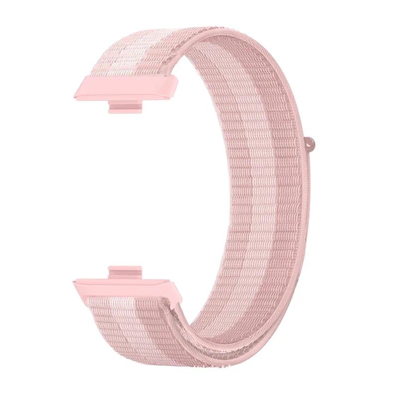 Nylon-Gewebeband für Huawei Watch Fit 4 Fit 4Pro Sport-Loop-Armband Austauschbares Armband für Huawei Fit 3 Zubehör