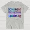 Grundelemente des Humors Baumwolle Sommer Lässig Cool Locker T-Shirt