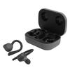 Bluetooth Ear Hooks Earphone Wireless Sports inEar Headset Earbuds with Charging Box(Noir )