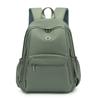 Schoolbag backpack women's 1011 new large-capacity computer bag multi-pocket college student schoolbag can be set with tie rod travel backpack