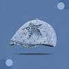 Leopard Denim Beret Hat Star Rivet Baseball Hat New Newsboy Cap  Y2K