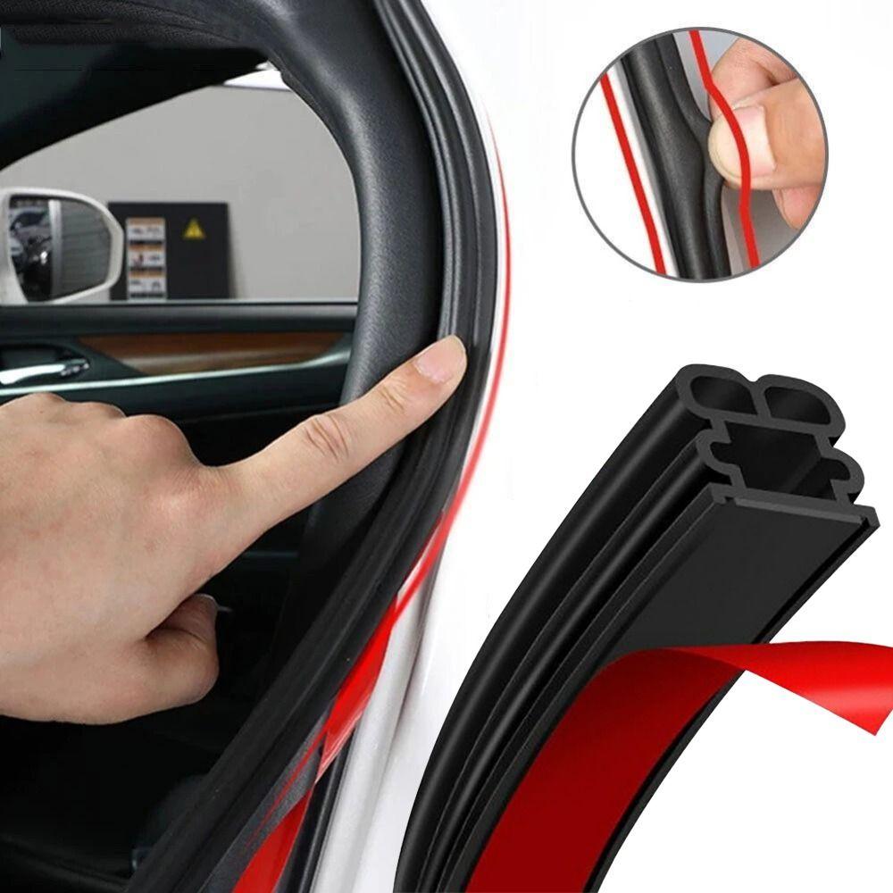 16M Car Door Seal 2-layer Hood Sealing Strip Durable Car Weather Stripping  Automobiles