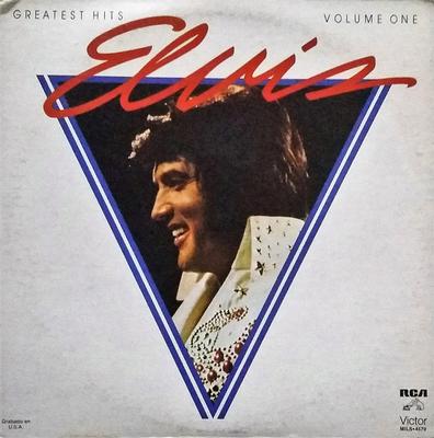 LP Record ELVIS PRESLEY - Greatest Hits - Volume One MILS4570 RCA VICTOR 1982 Mexico Rock Used