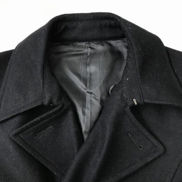 PPFM/Short Pea Coat/Men’s M/Black/Center Vent