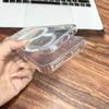 Clear Acrylic Magnetic Case For iPhone Air 17 16 Pro Max 15 14 Plus 13 12 11 Magsafe  Transparent Camera Protect Cover