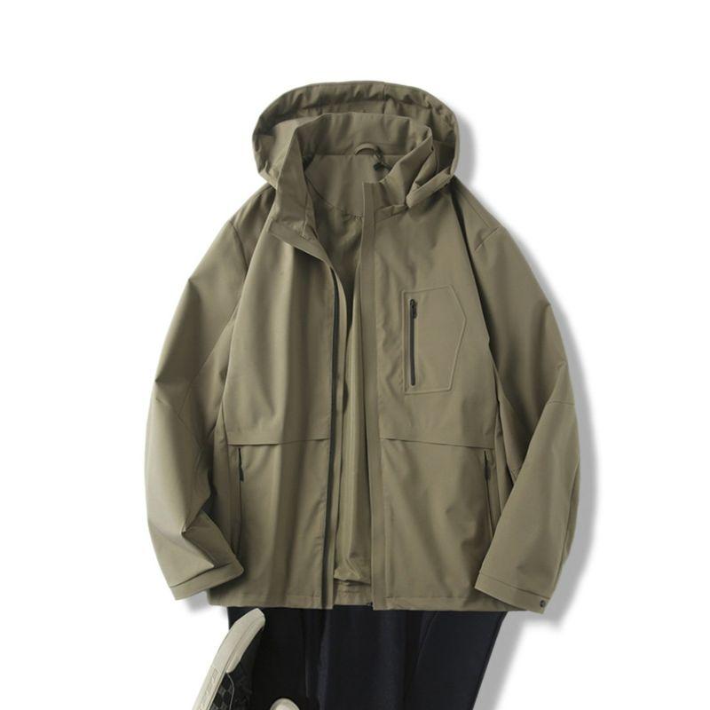 Outdoor Jacket Outerwear Men's Spring and Autumn Windproof Waterproof Sports Trench Coat Foreign Trade Cattle Goods American Cargo Jacket
