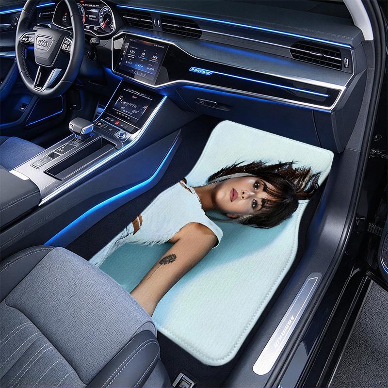 Aitana Black Car Floor Mats Full Coverage All-Season Car Mats XPE Non-Slip Wear-Resistant Mats Suitable SUV Interiors Textured Carpets