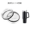 Tumbler Lid, Vacuum Insulated Mug Lid, Transparent, Airtight, Insulates, Replacement Tumbler Lid with Sliding Opening Design