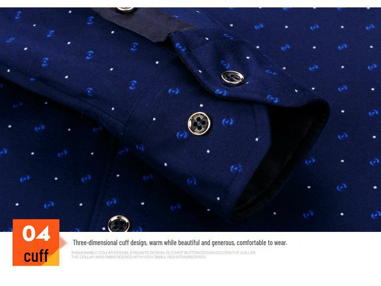 2024 Herren Kariertes Langarm Dickes Warmes Hemd für Herbst und Winter