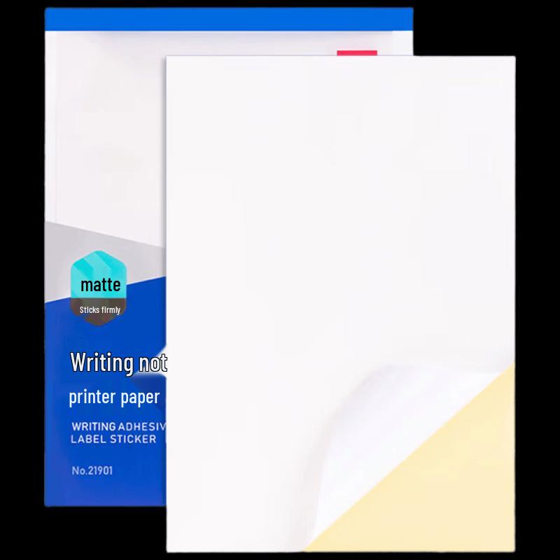 Deli A4 Matte Coated Self-Adhesive Label Paper