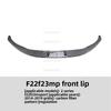 For BMW 2 Series Bmw F22/f23 2015-2019 Mp Front Lip Front Shovel Front Corner Spoiler Modification Accessories