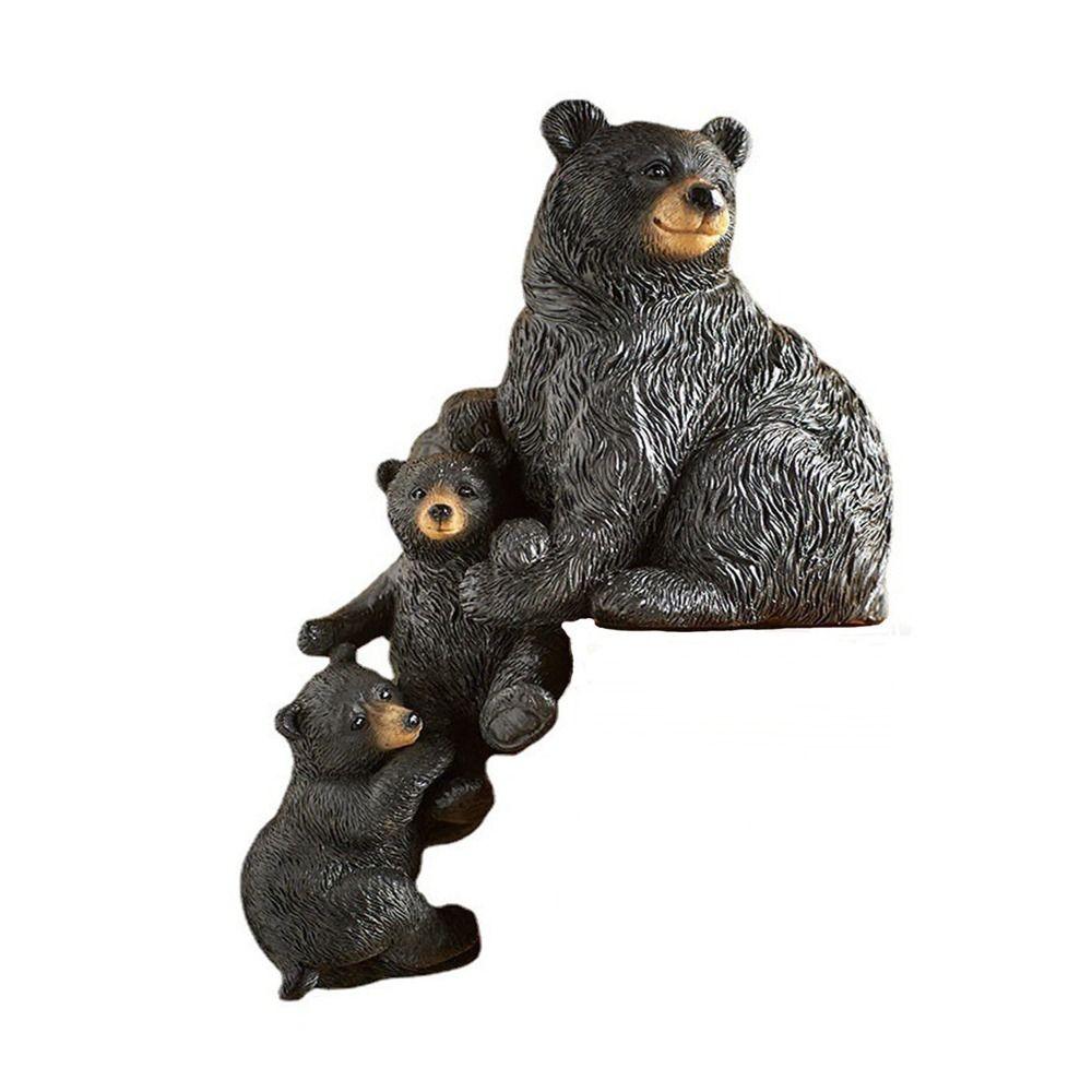 Party Supplies Christmas Decoration Christmas Doll Cute Resin Santa Claus Miniature Kids Gifts Doll Pendant White Bear Doll