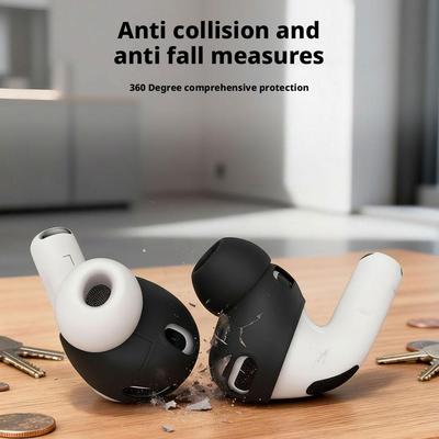 AirPods Pro 3 Fülhallgató Tippek Szilikon Fül Tipp Borítás AirPods Pro 3-hoz Csúszásmentes Fülhallgató Borítások Levehető Fül Sapka
